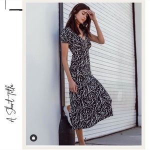 AFRM Palma Bias Midi Dress